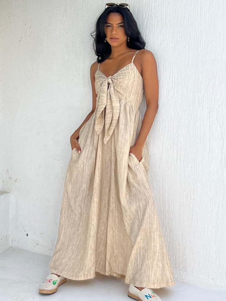 Beige Shaded Jumpsuit - Mii