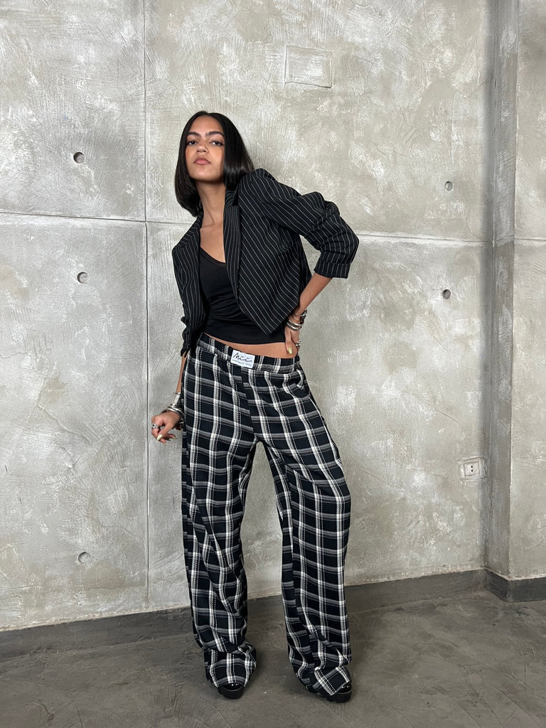 BlackxCamel Plaid Pajama Pants - Mii