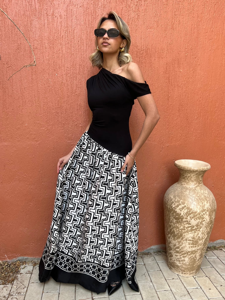 BlackXWhite Skirt Dress - Mii