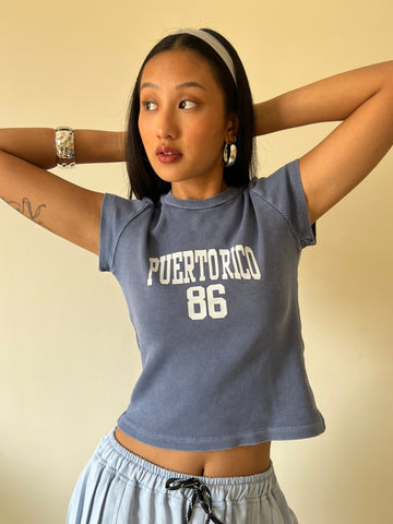 Blue Puertorico Baby T-shirt - Mii