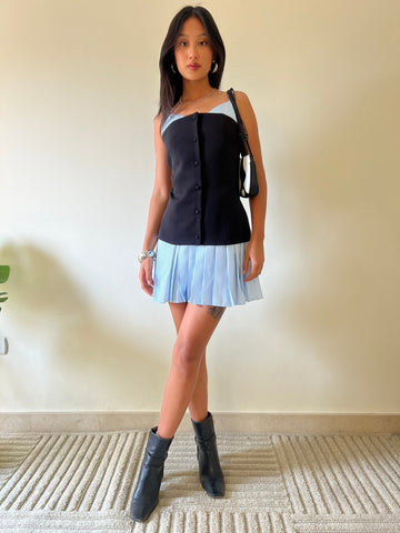 BlueXBlack Dress Tennis Vested Dress - Mii