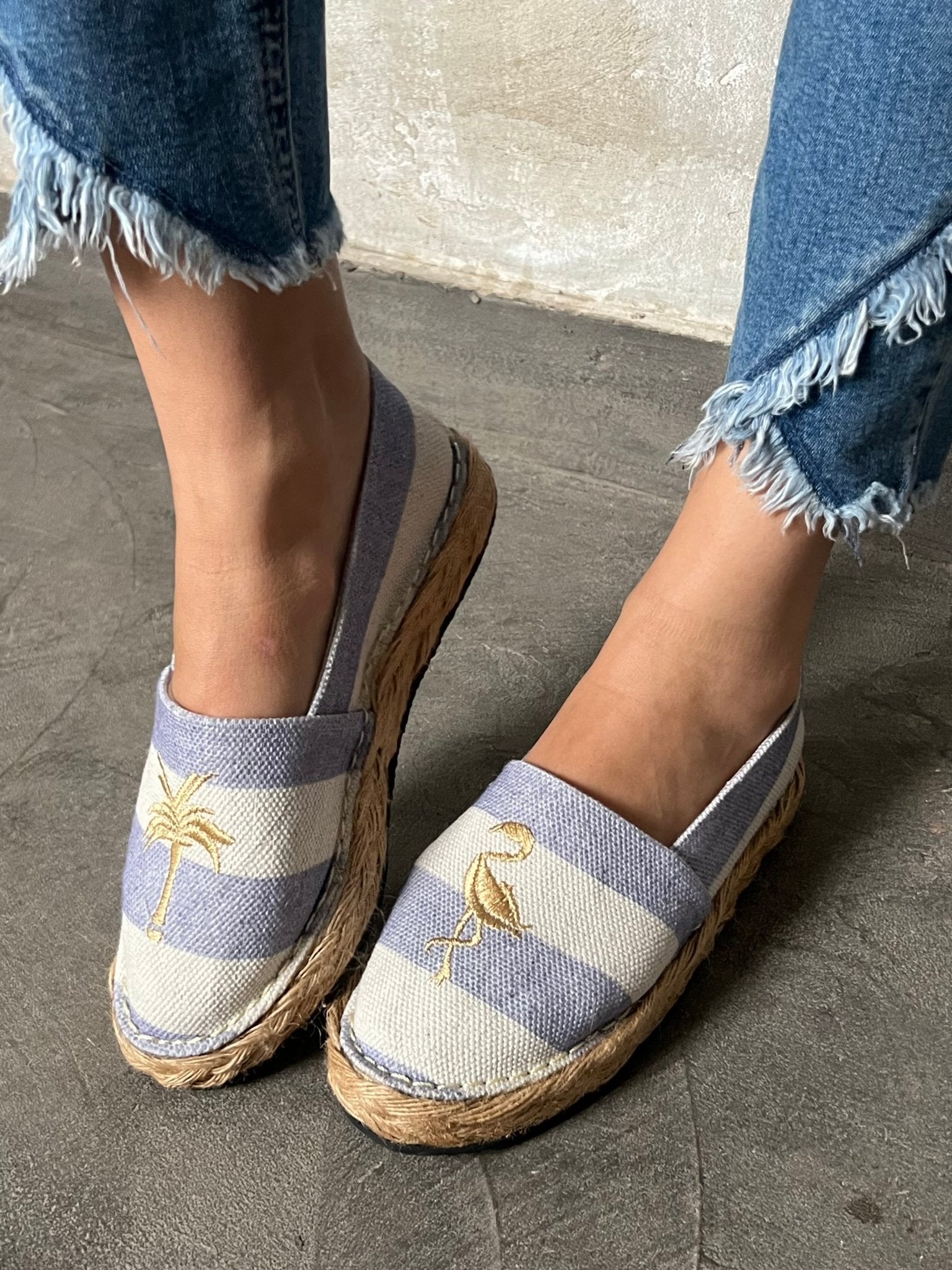 Flamingo espadrilles deals