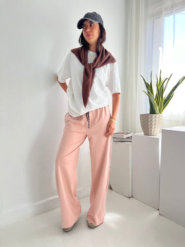 Pink Basic Sweetpants - Mii