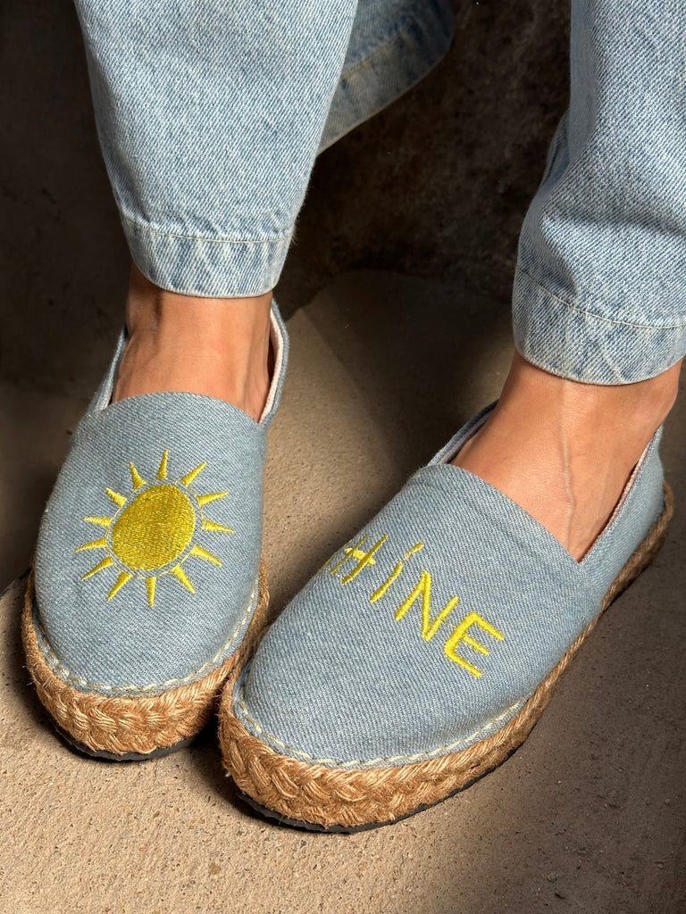 Sunshine Denim Espadrille - Mii