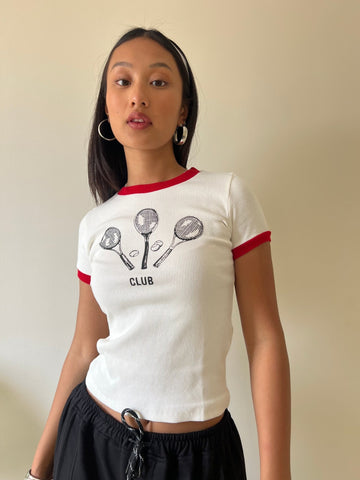 White Tennis Club Shirt - Mii