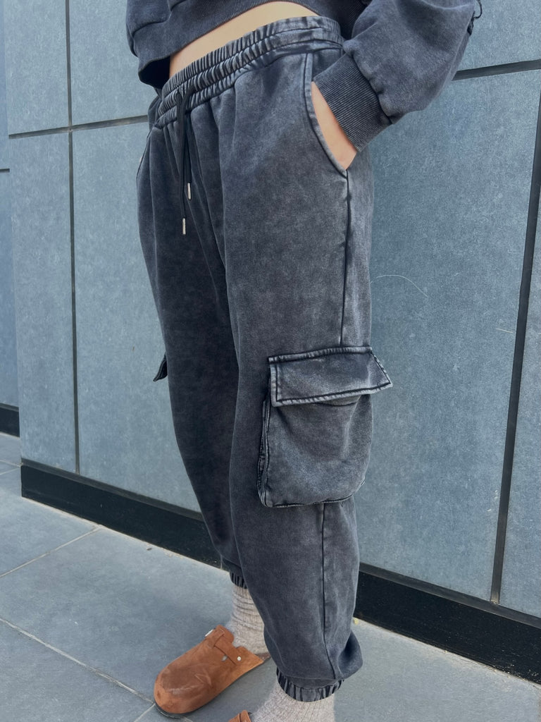 Grey jogger Sweatpants - Mii