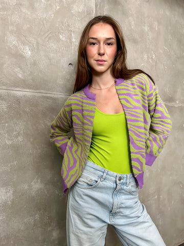 PurpleXGreen Jacket - Mii