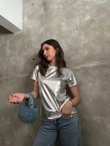 Silver T-shirt - Mii